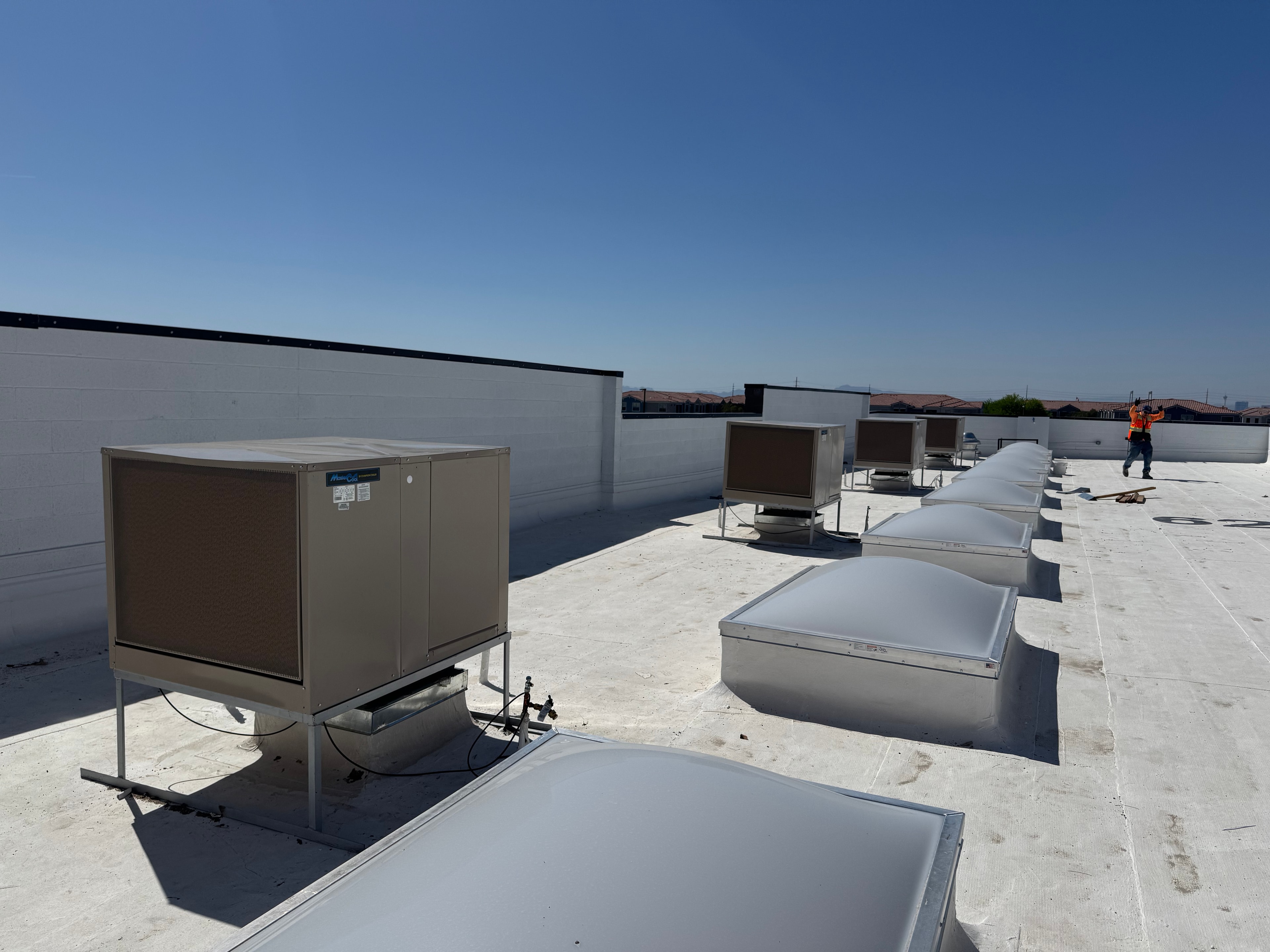 Duct fabrication on site