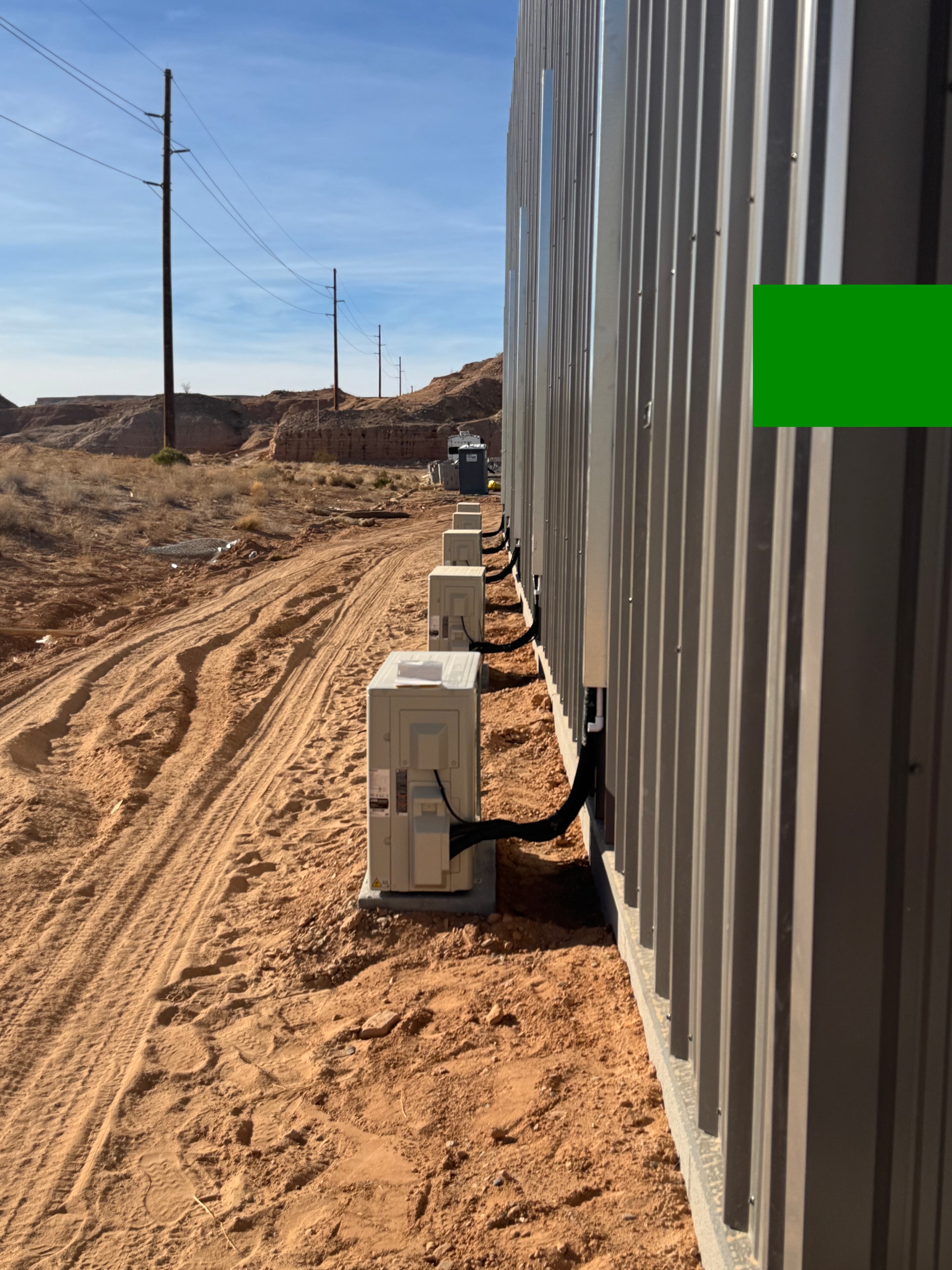 Condenser mounting detail
